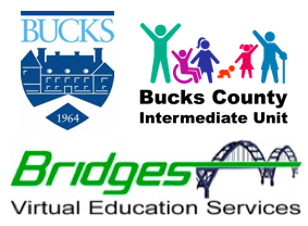Bucks County Community College and Bucks County Intermediate Unit have partnered to provide online college courses for Bridges Virtual.